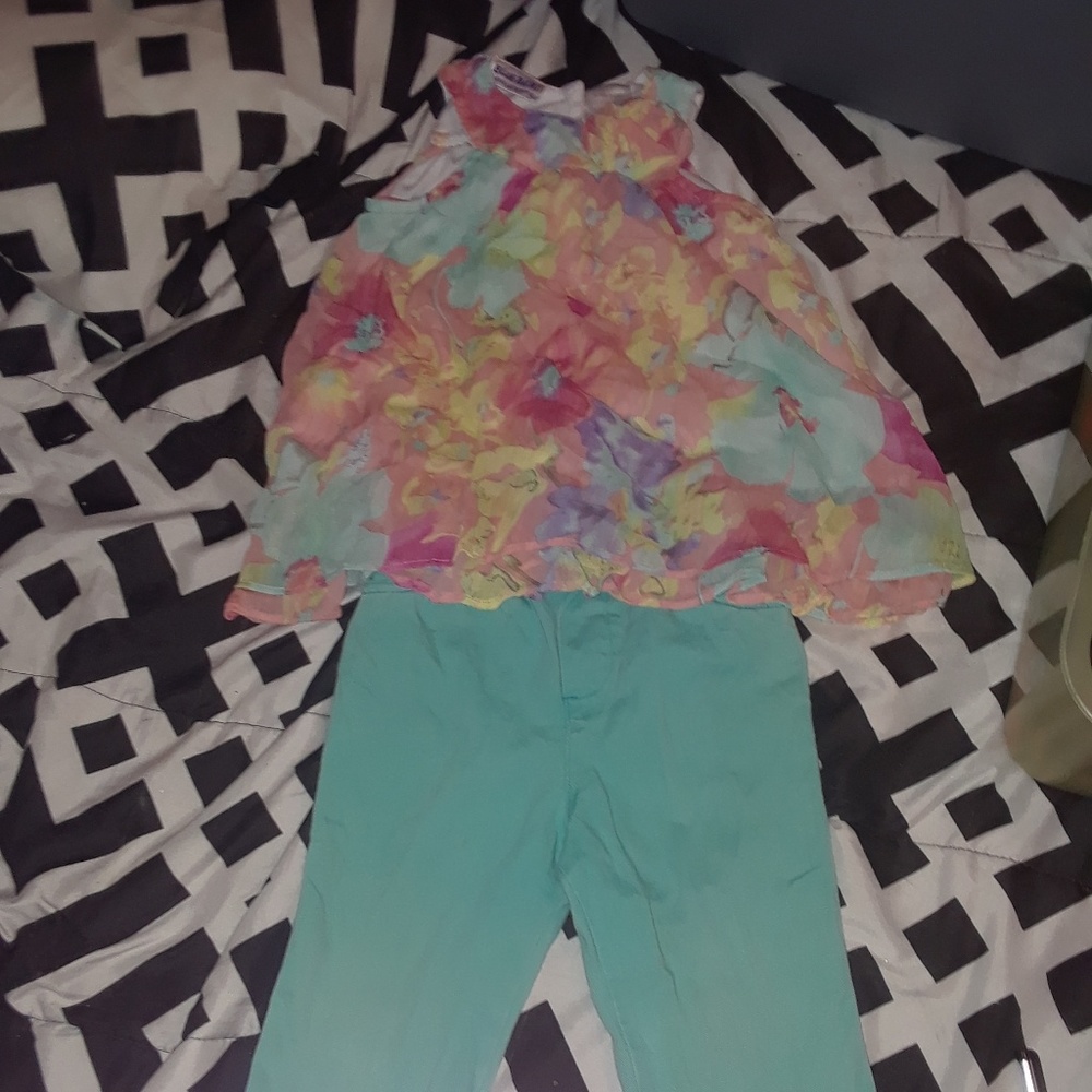 Colorful outfit